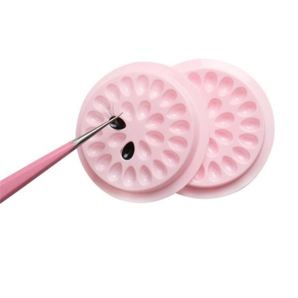 Teardrop Adhesive Holder Pink